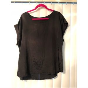 Apt. 9 Black Boxy Flowy Blouse